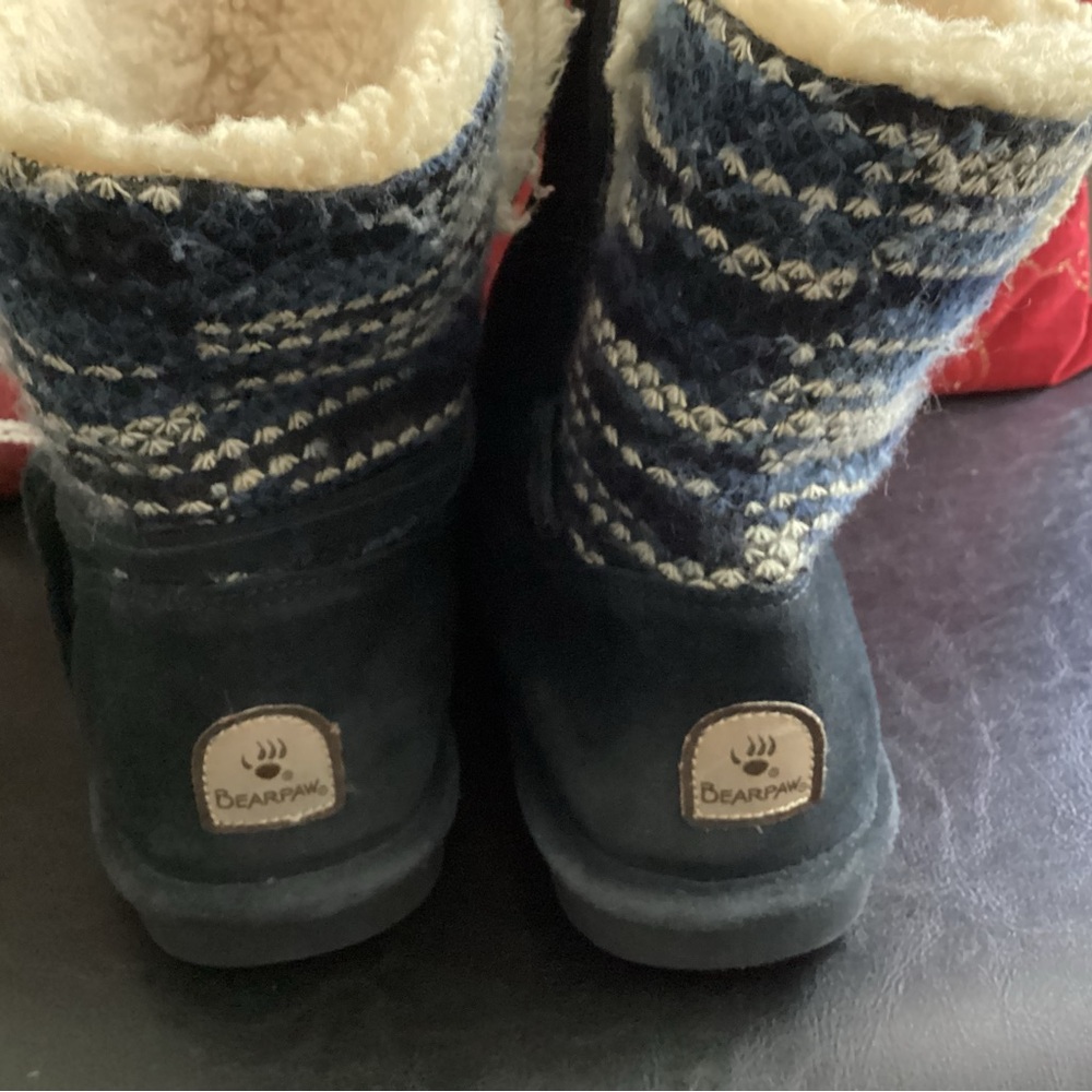 bearpaw genuine suede wool cold weather boots - Picture 4 of 13